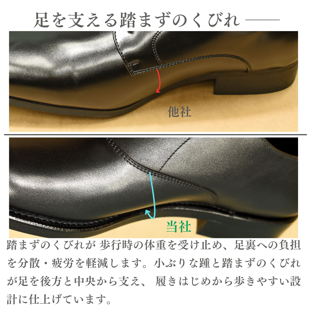 ストレートチップ レザーソール SBDT-32LS ブラック RAYMAR グッドイヤーウェルト製法 ビジネスシューズ 革靴 24.0cm~28.0cm レイマー  内羽根 革底 黒 紳士靴