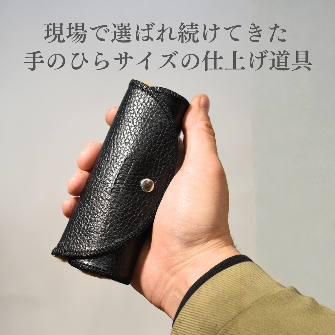 【RAYMAR】リアル シープファー ミトン  / 牛革 シボ革 ミトン 仕上げ 靴磨き ムートン レイマー