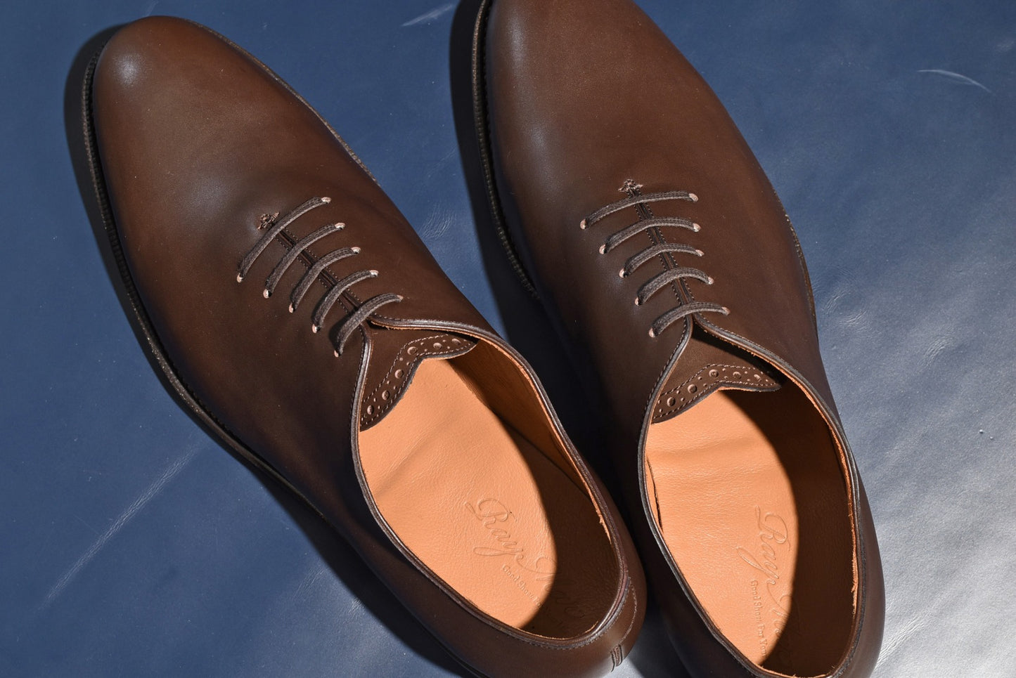 【RAYMAR】ホールカット ダークブラウン Travis RAYMAR グットイヤーウェルト 24.0cm~28.0cm レイマー ラバーソール