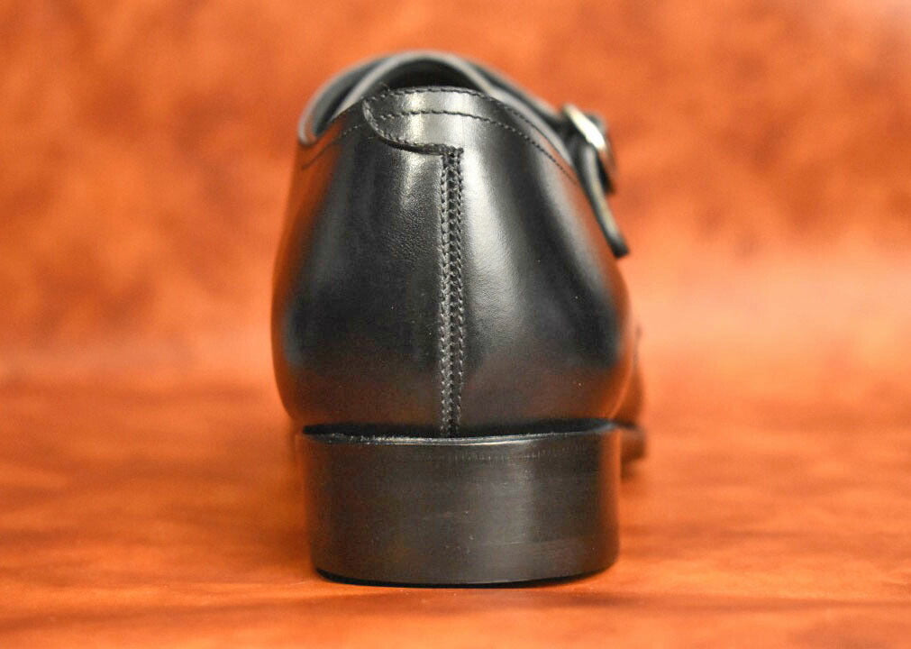 ビジネスシューズ 革靴 RAYMAR ダブルモンクストラップ ブラック