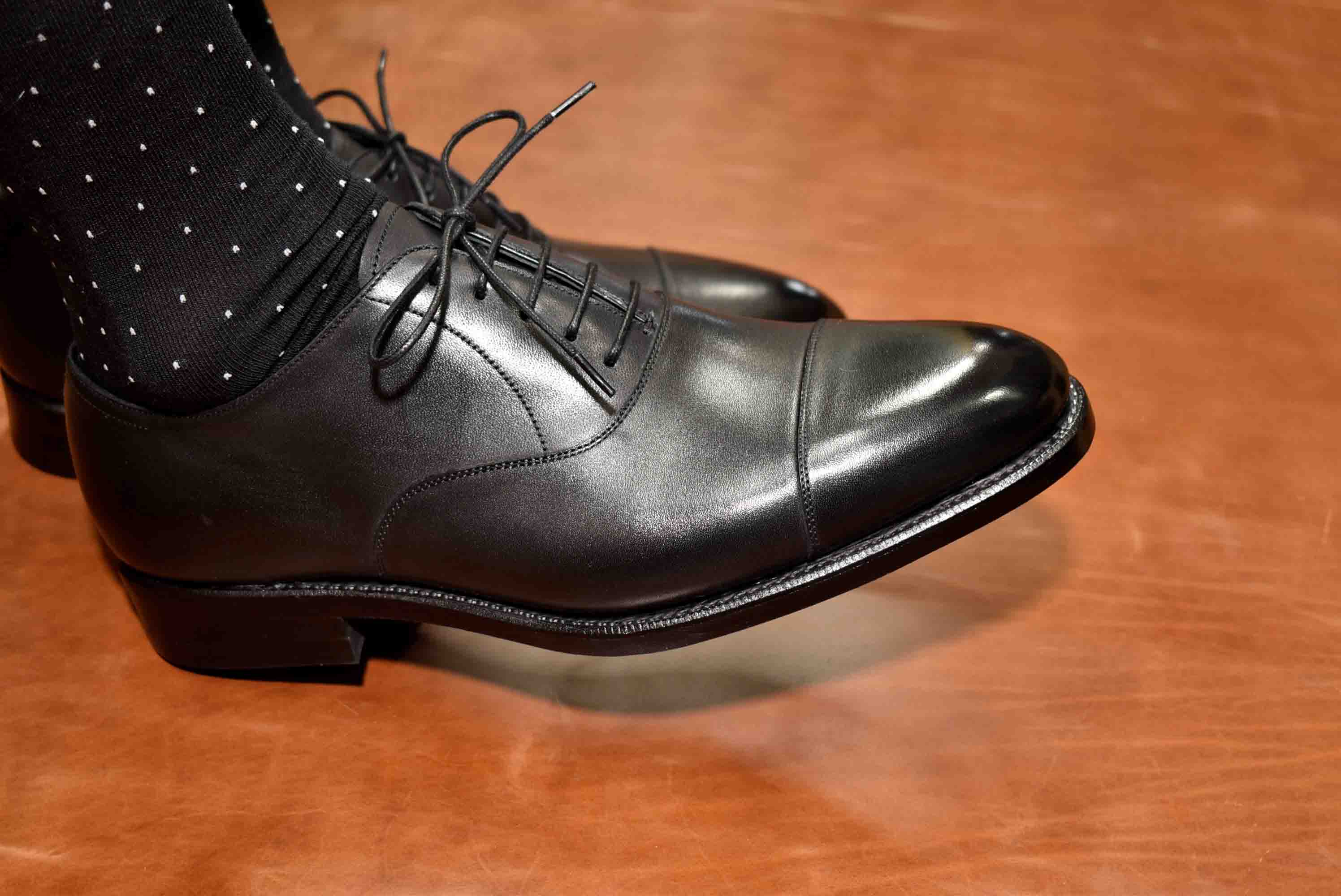 RAYMAR May 黒 ストレートチップ サイズ8（26cm） 箱入り MayⅡ