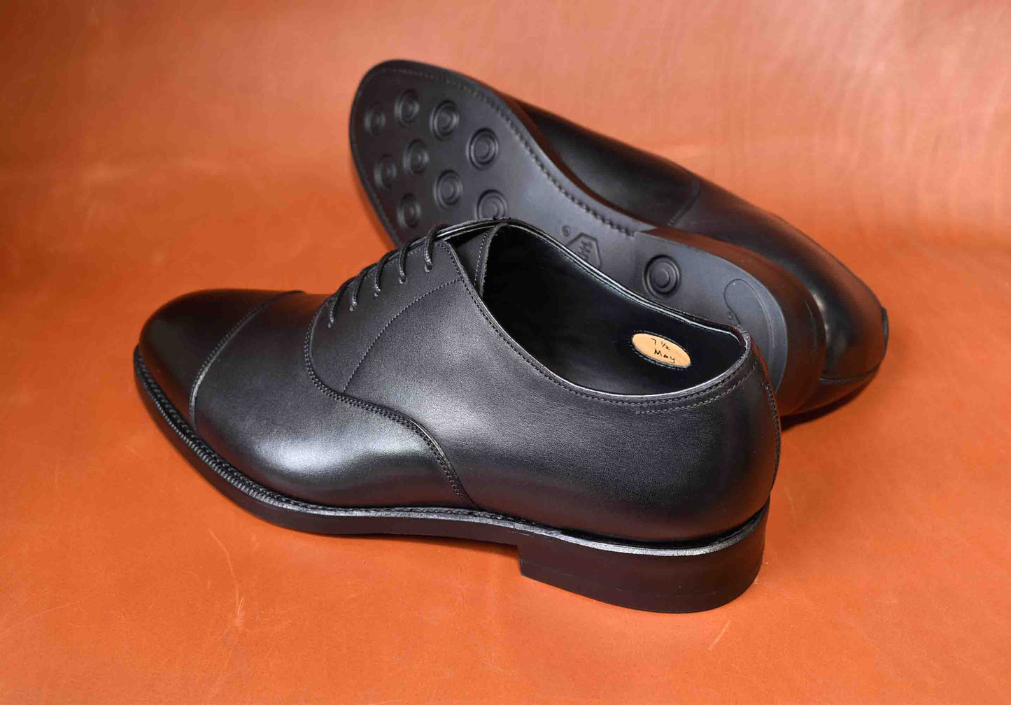 MayⅡ ビジネスシューズ 革靴 RAYMAR ストレートチップ ブラック オールウェザーシリーズ グッドイヤーウェルト 23.5cm‾28.0cm レイマー 全天候型モデル 内羽根 ラバーソール Vibram