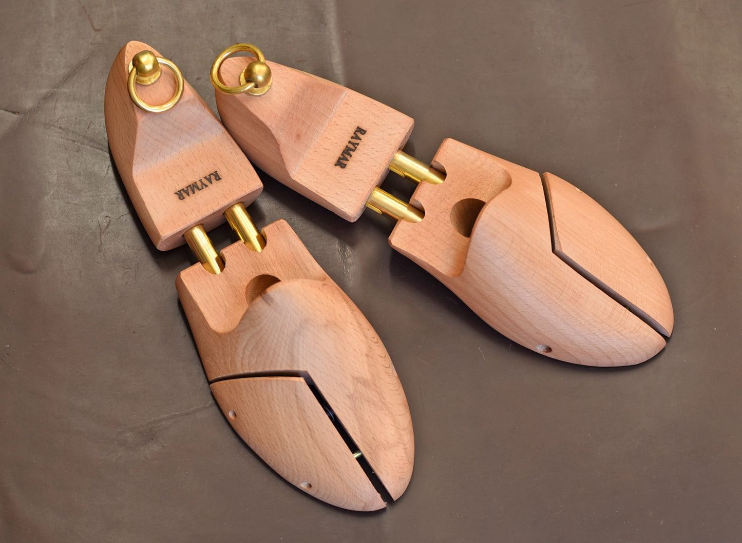 シューツリー シューキーパー 革靴 保形 吸湿 皺伸ばし RAYMAR レイマー 純正 ツインチューブ 木製 ブナ ワックスフィニッシュ RMST