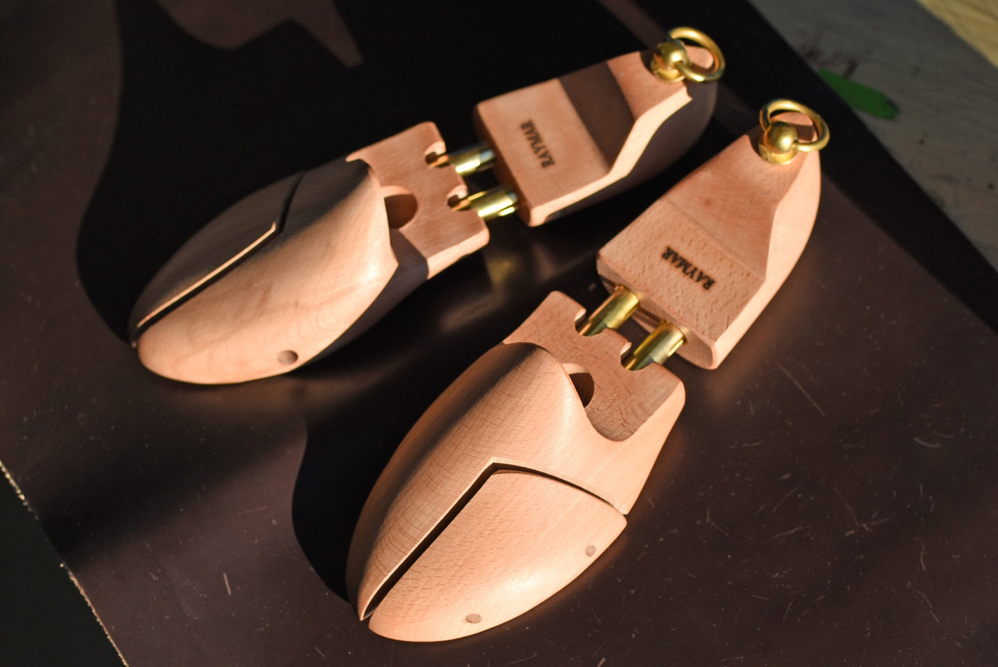 シューツリー シューキーパー 革靴 保形 吸湿 皺伸ばし RAYMAR レイマー 純正 ツインチューブ 木製 ブナ ワックスフィニッシュ RMST