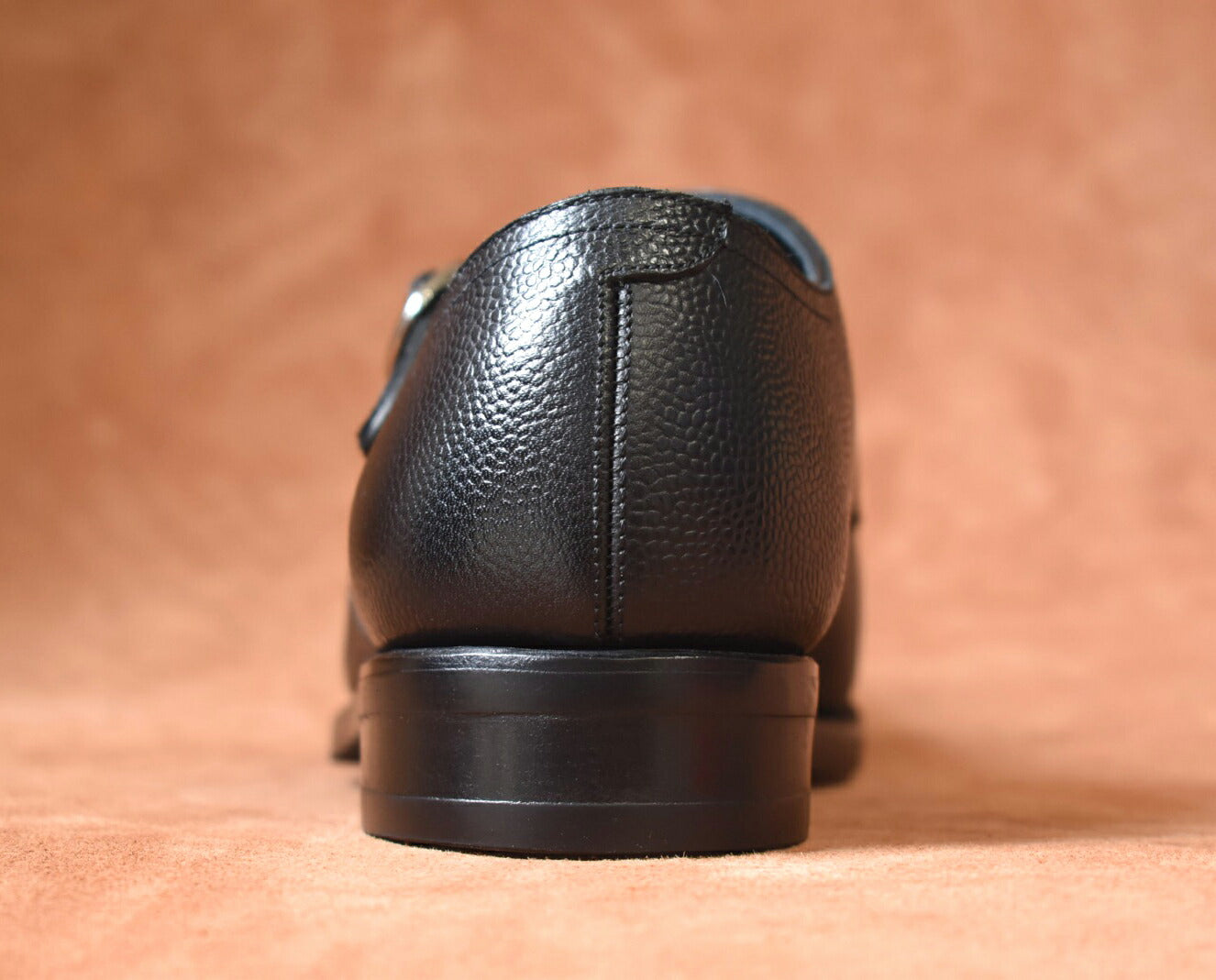 Talia シボ革 ダブルモンクストラップ ブラック オールウェザーシリーズ グッドイヤーウェルト ビジネスシューズ 革靴 RAYMAR 23.5cm~28.0cm レイマー 全天候型モデル ストラップ式 ラバーソール Vibram