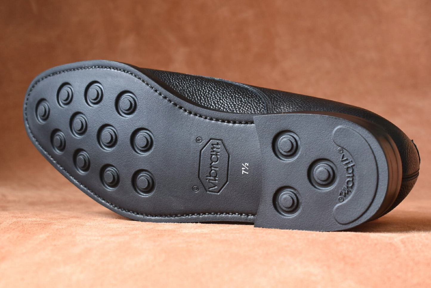 Talia シボ革 ダブルモンクストラップ ブラック オールウェザーシリーズ グッドイヤーウェルト ビジネスシューズ 革靴 RAYMAR 23.5cm~28.0cm レイマー 全天候型モデル ストラップ式 ラバーソール Vibram