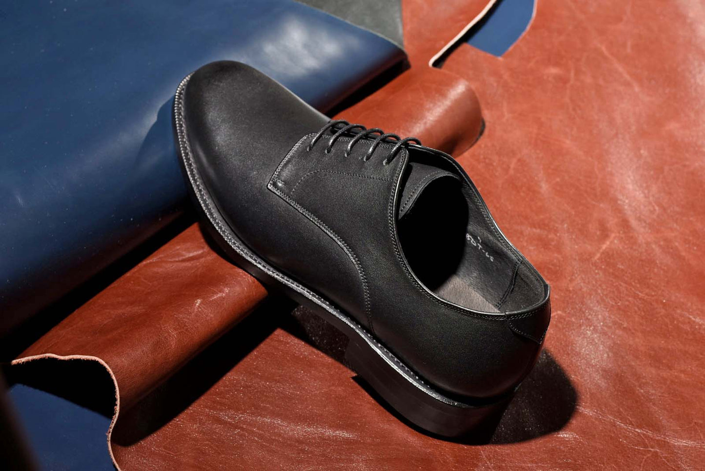 プレーントゥ ダービー ブラック PBDT-65 RAYMAR グッドイヤーウェルト ビジネスシューズ 革靴 23.5cm‾28.0cm レイマー  外羽根 ラバーソール