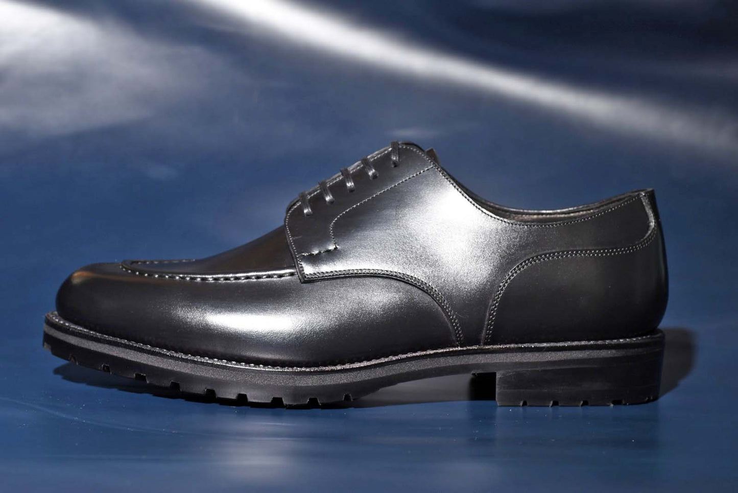 コマンドソール Uチップ ブラック Zach RAYMAR グッドイヤーウェルト ビジネスシューズ 革靴 24.0cm‾27.5cm レイマー 外羽根 ラバーソール ダブルソール