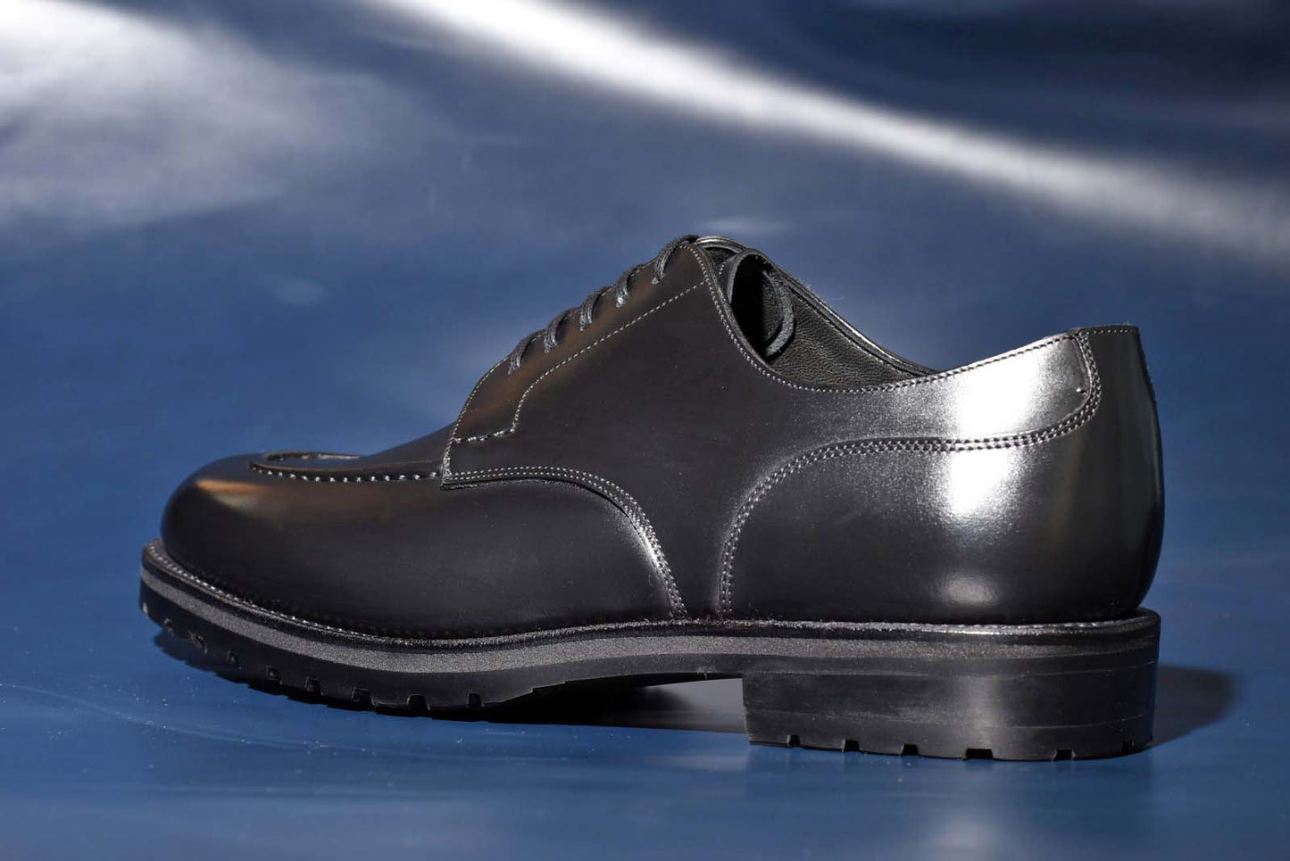 コマンドソール Uチップ ブラック Zach RAYMAR グッドイヤーウェルト ビジネスシューズ 革靴 24.0cm‾27.5cm レイマー 外羽根 ラバーソール ダブルソール